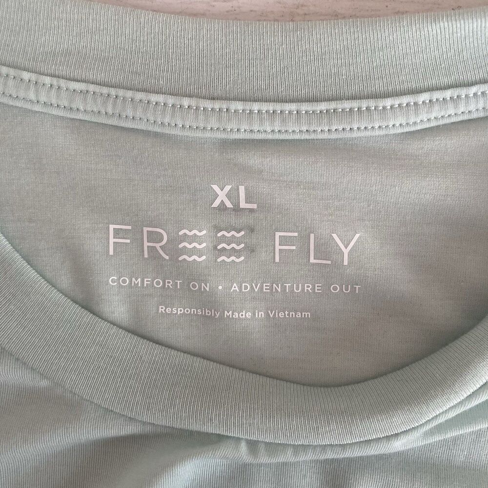 Free Fly Womens Tank Top Size XL Mint Green Super Soft Classic Casual Athleisure - Picture 8 of 8